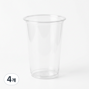 코멧 투명 페트 아이스컵
