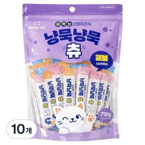 냥묵냥묵 고양이 대용량 짜먹는 간식 60p
