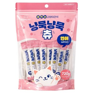 MOMOPET 냥묵냥묵 고양이 대용량 짜먹는 간식 60p