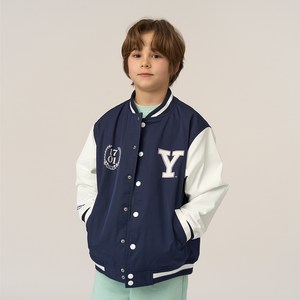 예일키즈 아동용 예일 빅로고 오버핏 스타디움 자켓 YJCCJKE13235