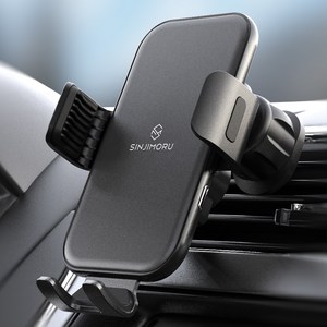 신지모루 차량용 고속 무선충전 강력고정 오그랩엑스 핸드폰 거치대 15W 송풍구형