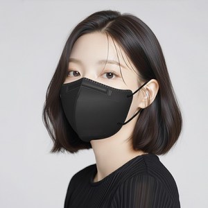 KF94 새부리형 컬러마스크 중형 100매, (N) 중형 블랙, 1개, 100매 추천 상품