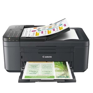 캐논 TR4645 팩스 복합기 프린터기 WIFI 양면인쇄 정품잉크 포함  TR4690 동일사양