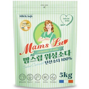 맘스럽 워싱소다 탄산소다 초강력 세탁보조제 100% 탈취인증