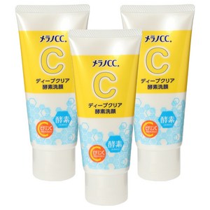 멜라노CC 화이트닝 비타민 딥클리어 효소 폼클렌징 130g X 3개