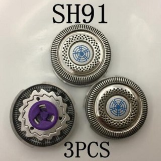 필립스 면도기용 교체 헤드 SH91 51 sh91 52 s9000 SP9863 SP9880 3 개, 3개, 기타, 기타