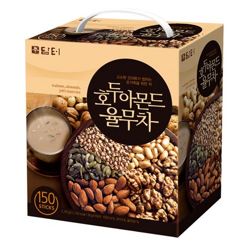 담터 호두 아몬드 율무차, 18g, 150개입, 1개