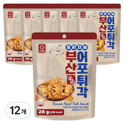 한진식품 오리지널 부산 어포튀각