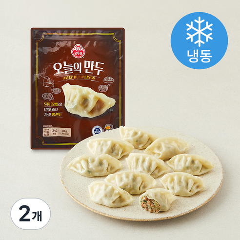 [로켓프레시] 오뚜기 오늘의 만두 (냉동)