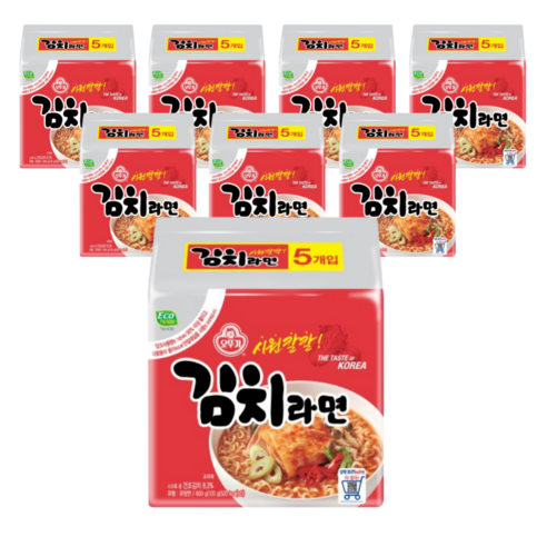 오뚜기 김치라면 120g