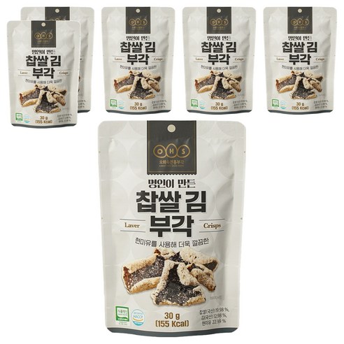 오희숙전통부각 찹쌀 김 부각