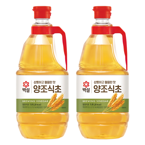 백설 양조식초