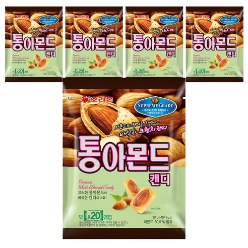 오리온 통아몬드 캔디