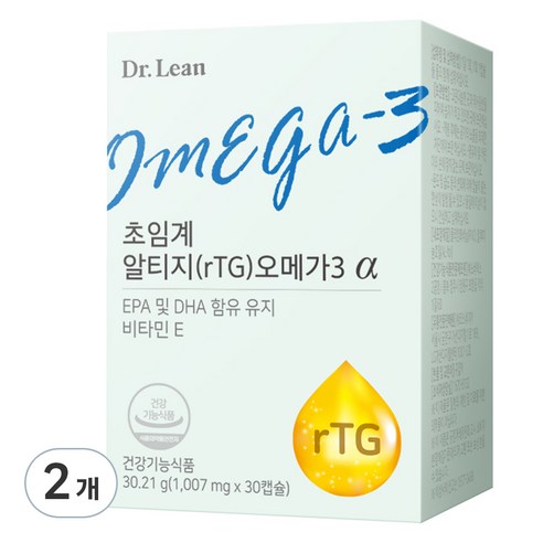 닥터린 정품 초임계 알티지 오메가3 알파