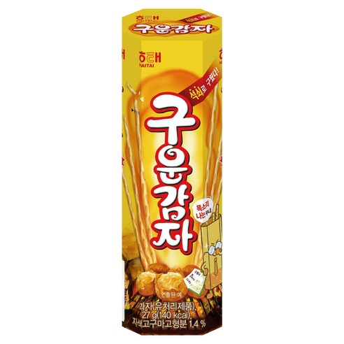 해태제과 구운감자, 27g, 1개