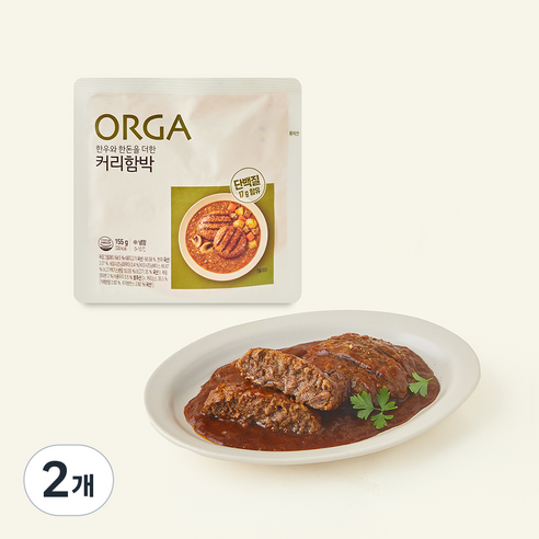 [로켓프레시] 올가 한우와 한돈을 더한 커리함박