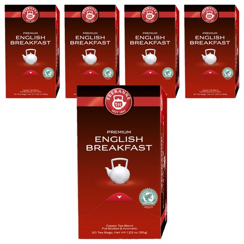 티칸네 프리미엄 잉글리쉬 블랙퍼스트, 1.75g, 20개입, 5개
