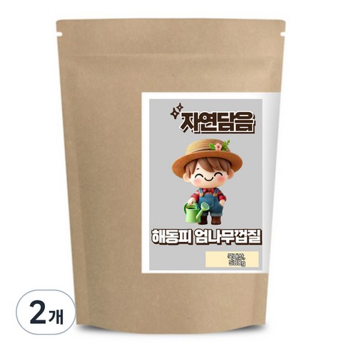 자연담음 해동피 엄나무 껍질  국내산