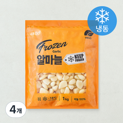 [로켓프레시] 냉동GO 알마늘 (냉동)