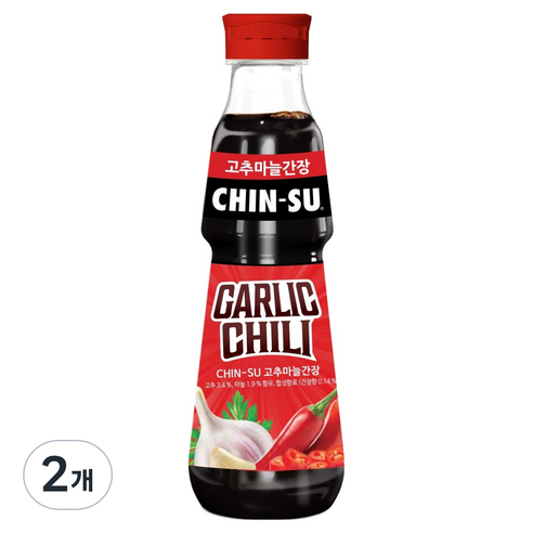 친수 고추마늘 간장, 2개, 330ml