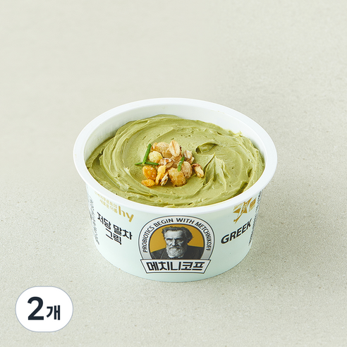 [로켓프레시] 에치와이 메치니코프 저당 말차그릭, 100g, 2개