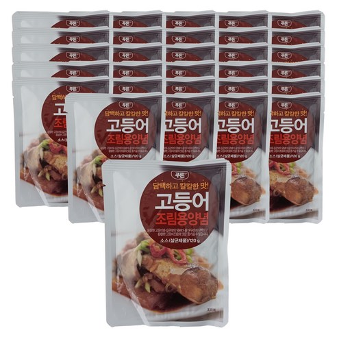 푸른식품 고등어조림용 양념