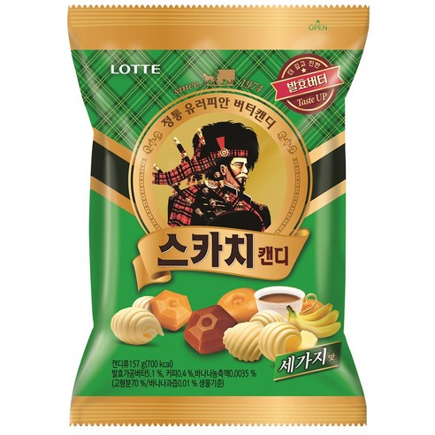 스카치캔디 157g 세가지맛 롯데제과, 157g, 1개