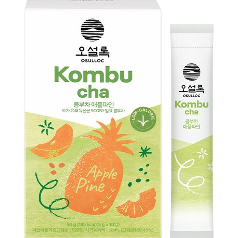 오설록 콤부차 애플파인 10p