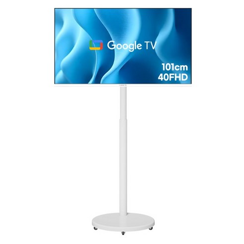 와이드뷰 FHD 화이트에디션 스마트 TV + 와이드무빙뷰 삼탠바이미 V3 세트, 101cm(40인치), GTWV400FHD11(TV), EKWBYME78W(스탠드), 거치대형, 고객직접설치