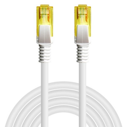 넥스트유 케스오 UTP CAT 6 기가 랜케이블, 7m, 1개, 화이트