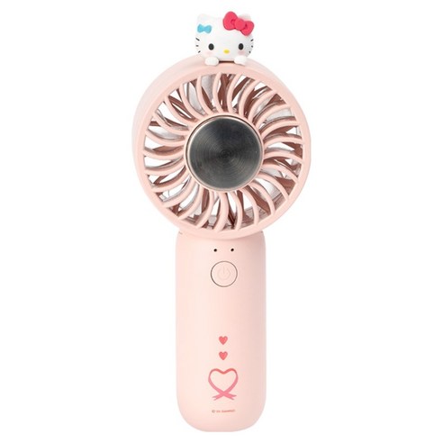 로이체 산리오 캐릭터즈 냉각패드 쿨링 BLDC 미니 휴대용 선풍기