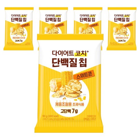 다이어트코치 종근당건강 단백질칩 스위트콘