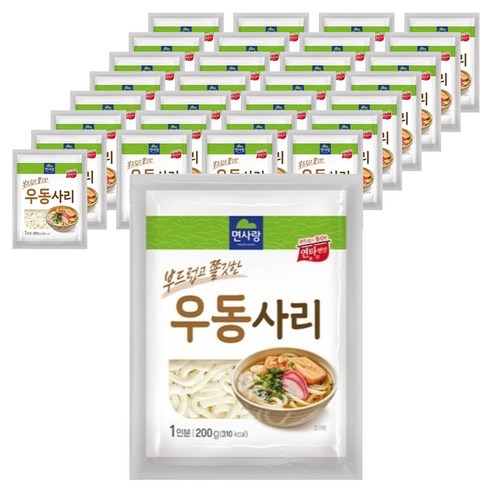 면사랑 부드럽고 쫄깃한 우동사리