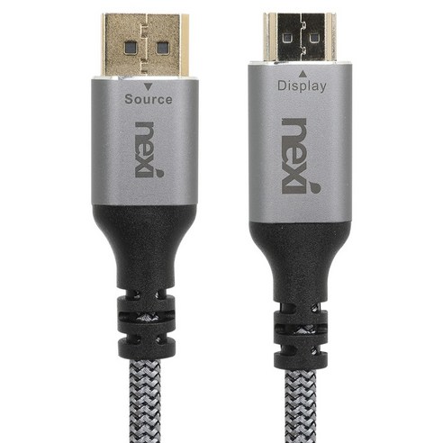 넥시 DP to HDMI 2.1 8K 60Hz 변환 케이블 NX-DPHD21C, 1개, 1m