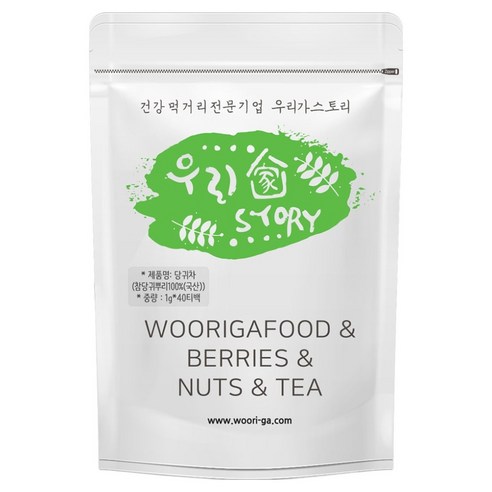 우리가스토리 국산 참당귀 뿌리차 티백