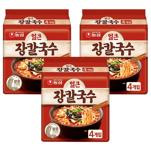 농심 얼큰 장칼국수 103g