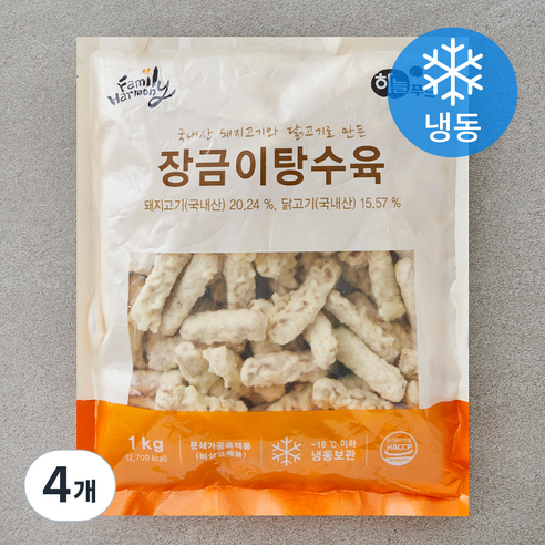[로켓프레시] 하늘푸드 장금이 탕수육 (냉동)