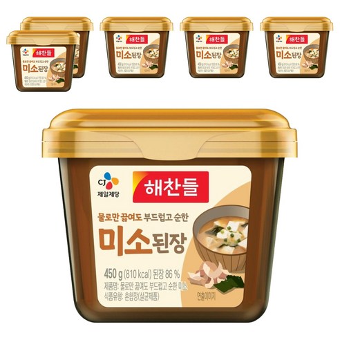 해찬들 물로만 끓여도 부드럽고 순한 미소된장