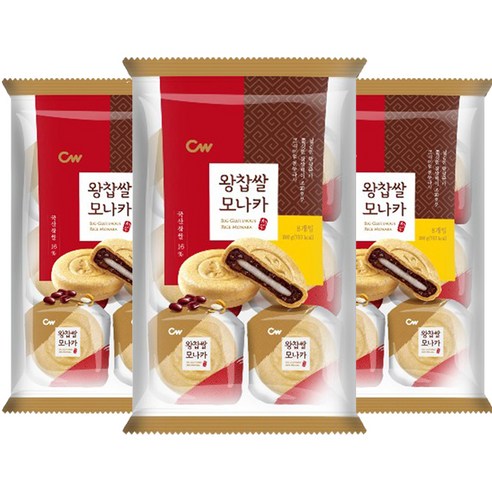 청우식품 왕찹쌀모나카