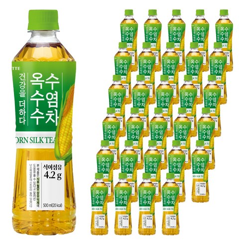 롯데칠성음료 더하다 옥수수수염차 PLUS