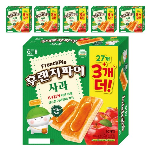 해태제과 후렌치파이 사과