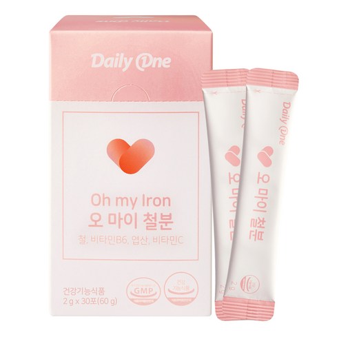 데일리원 오 마이 철분, 1개, 60g