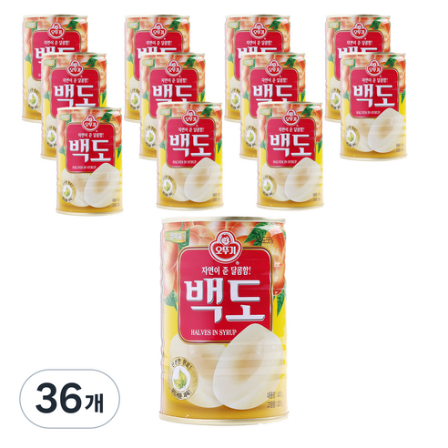 오뚜기 백도 반절