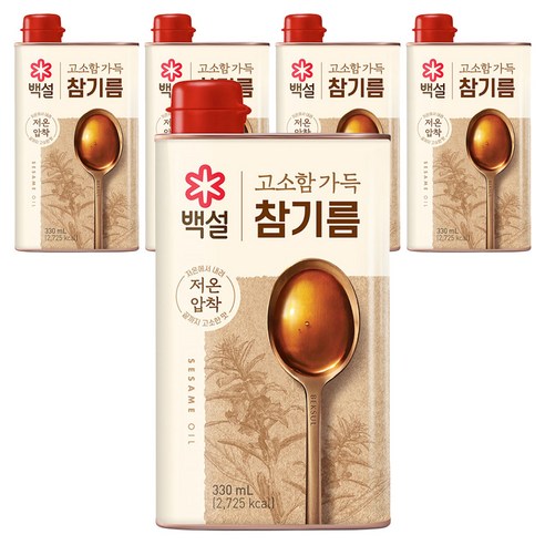 백설 고소함가득 참기름