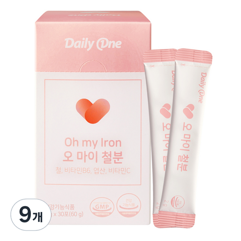 데일리원 오 마이 철분 30p, 9개, 60g
