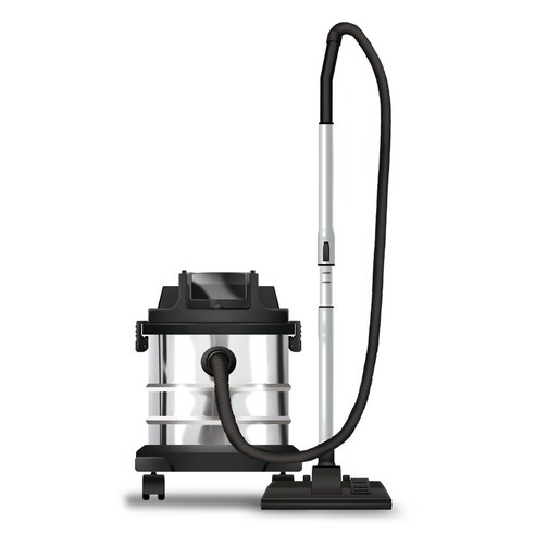 캐로스 업소용 건식 습식 대형 무선 청소기 20L CWV-BC20BL + 배터리 세트, CWV-BC20BL, 블랙