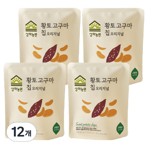 상하농원 황토고구마칩 오리지널
