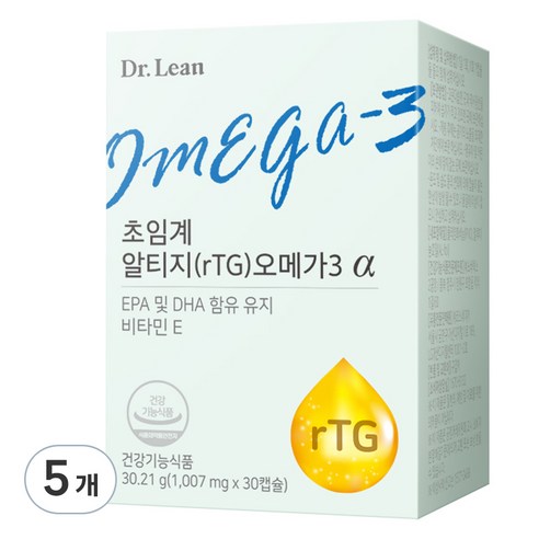 닥터린 정품 초임계 알티지 오메가3 알파