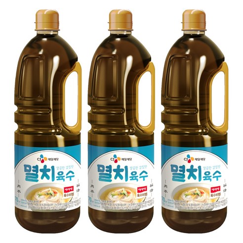 다시다 멸치육수, 1.8L, 3개