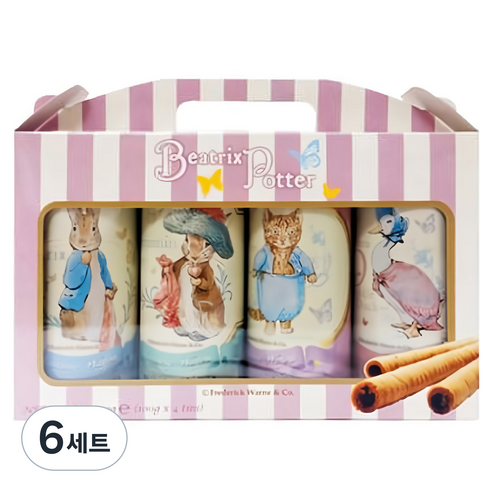 피터래빗 럭셔리 웨이퍼 롤 4종 과자세트